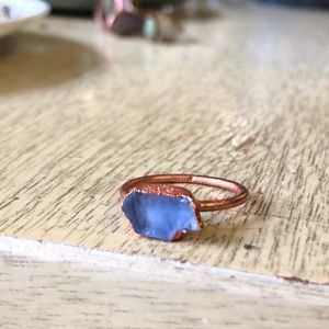***Sold*** Blue Andara Copper Ring